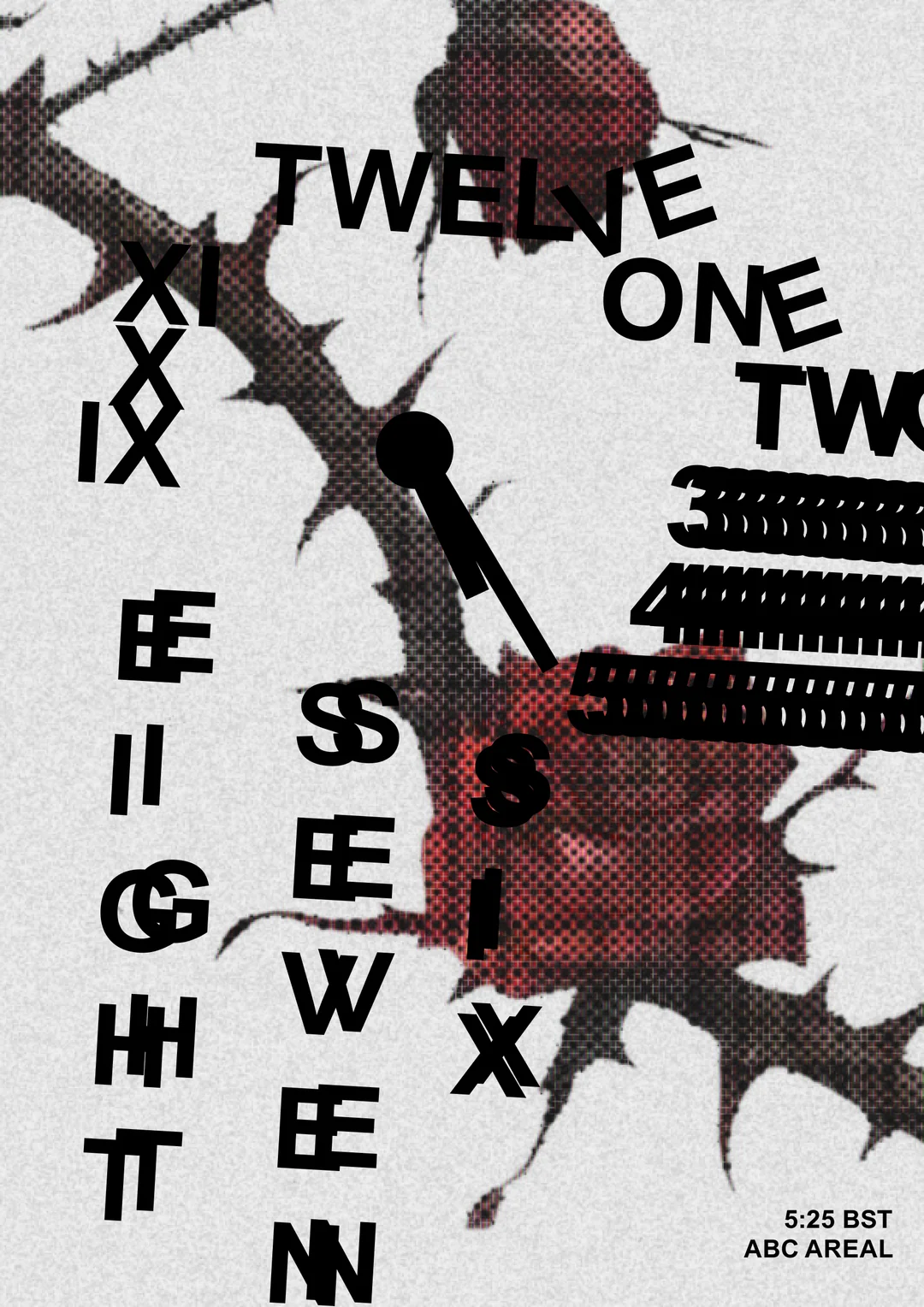 ABC AREAL poster by Toluwalope Opaleye, variation 8