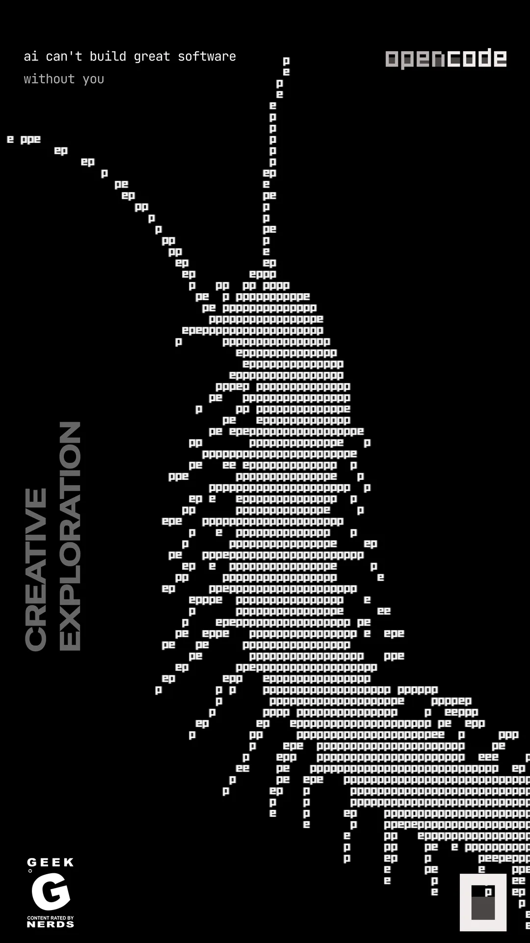 Poster artwork for EXP by OpenCode, story variation