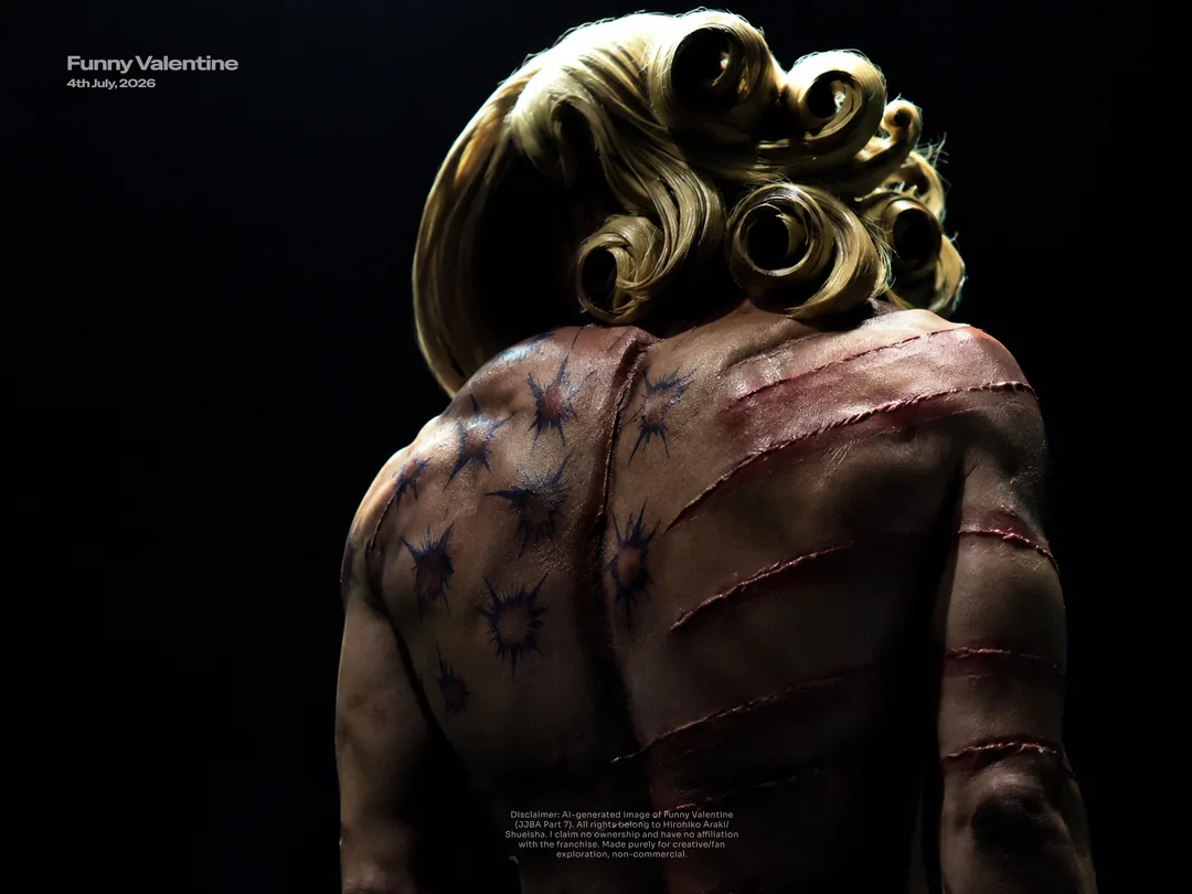 Funny Valentine, 4th July 2026 poster by Toluwalope Opaleye, variation 3