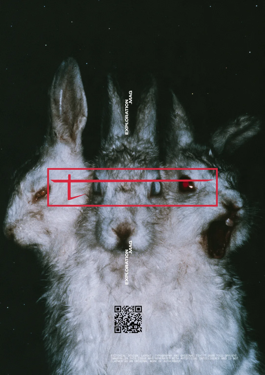 EXP Mag back cover for the MiniMax × Space Bunny issue